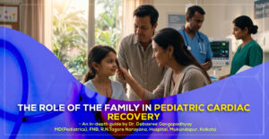 ‘The Role of the Family in Pediatric Cardiac Recovery’ – a detailed guide by Dr. Debasree Gangopadhyay, pediatric cardiologist (MD), Narayana Hospital, Mukundapur, Kolkata.